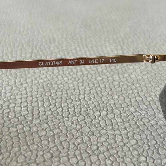 Celine Tortoise Shell Acetate Aviator Sunglasses - 41374/S - Picture 6 of 6